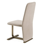 Tasha - Modern Beige Velvet + Brushed Brass Dining Chair (Set of 2) by VIG Furniture - View 9