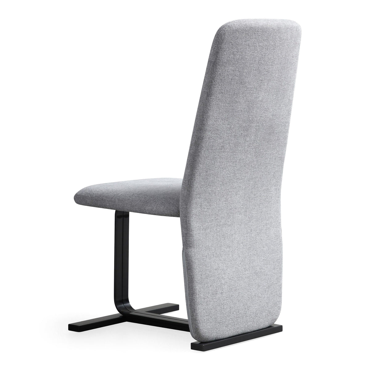Tasha - Modern Grey Linen + Brushed Gunmetal Dining Chair (Set of 2) by VIG Furniture - View 6