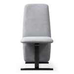 Tasha - Modern Grey Linen + Brushed Gunmetal Dining Chair (Set of 2) by VIG Furniture - View 2