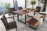 Taylor Large 87" Modern Live Edge Wood Dining Table by VIG Furniture - View 7