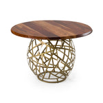 Taylor - Round 47" Live Edge Dining Table by VIG Furniture - View 2