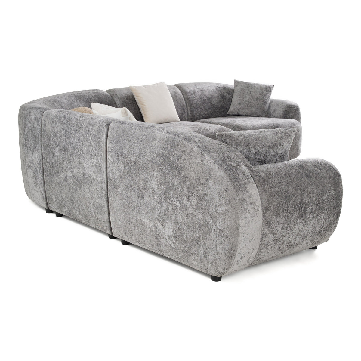 Terra - Modern Grey Fabric Sectional Sofa by VIG Furniture - View 3