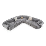 Terra - Modern Grey Fabric Sectional Sofa by VIG Furniture - View 5