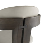 Thorne Light Grey and Dark Grey Arm Dining Chair by VIG Furniture - View 5