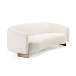 Thrive - Modern Beige Fabric + Antique Brass Sofa by VIG Furniture - View 2