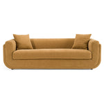 Tiene - Modern Orange Fabric 3-Seat Sofa by VIG Furniture - View 1