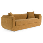 Tiene - Modern Orange Fabric 3-Seat Sofa by VIG Furniture - View 2