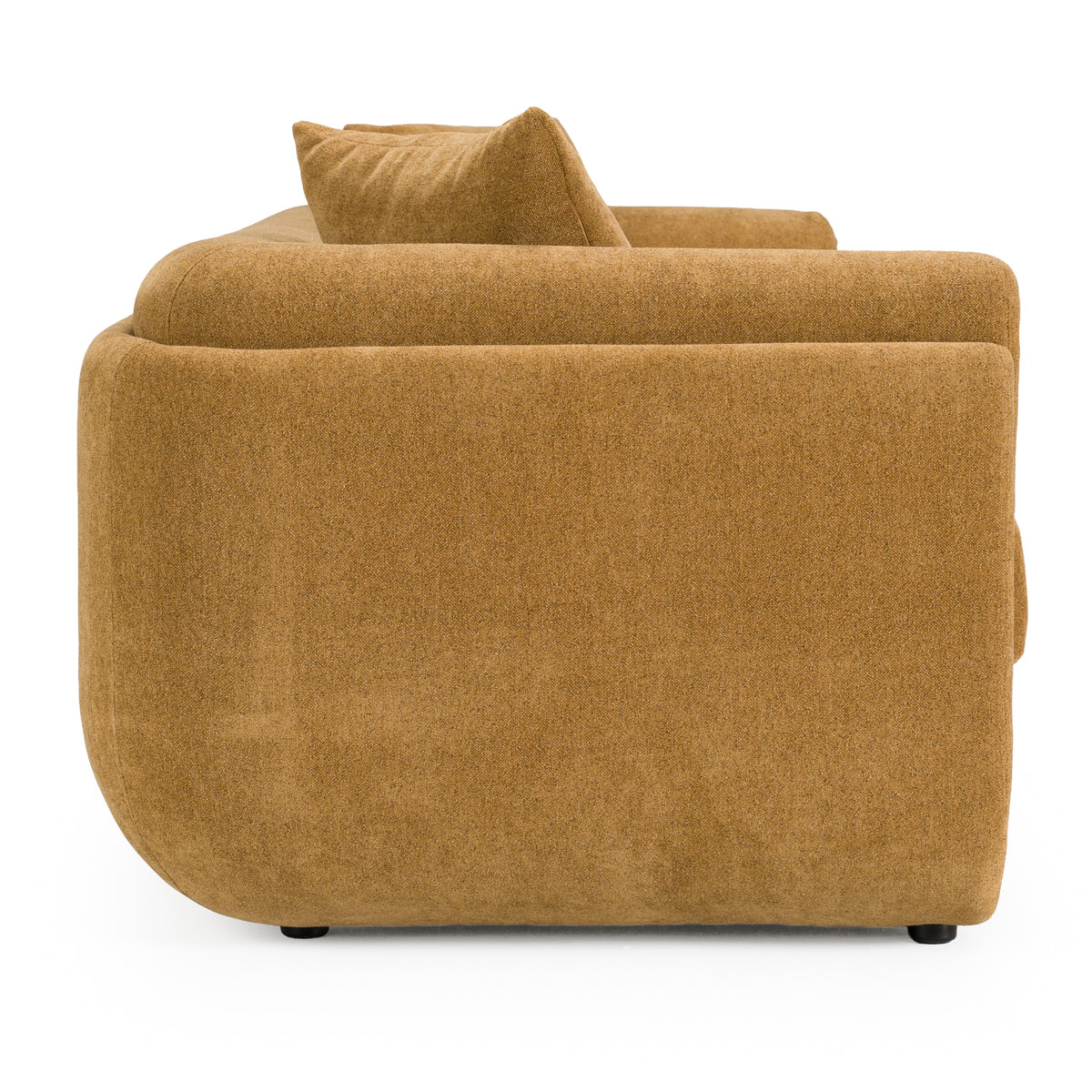Tiene - Modern Orange Fabric 3-Seat Sofa by VIG Furniture - View 3