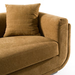 Tiene - Modern Orange Fabric 3-Seat Sofa by VIG Furniture - View 5