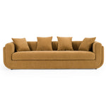 Tiene - Modern Orange Fabric 4-Seat Sofa by VIG Furniture - View 1