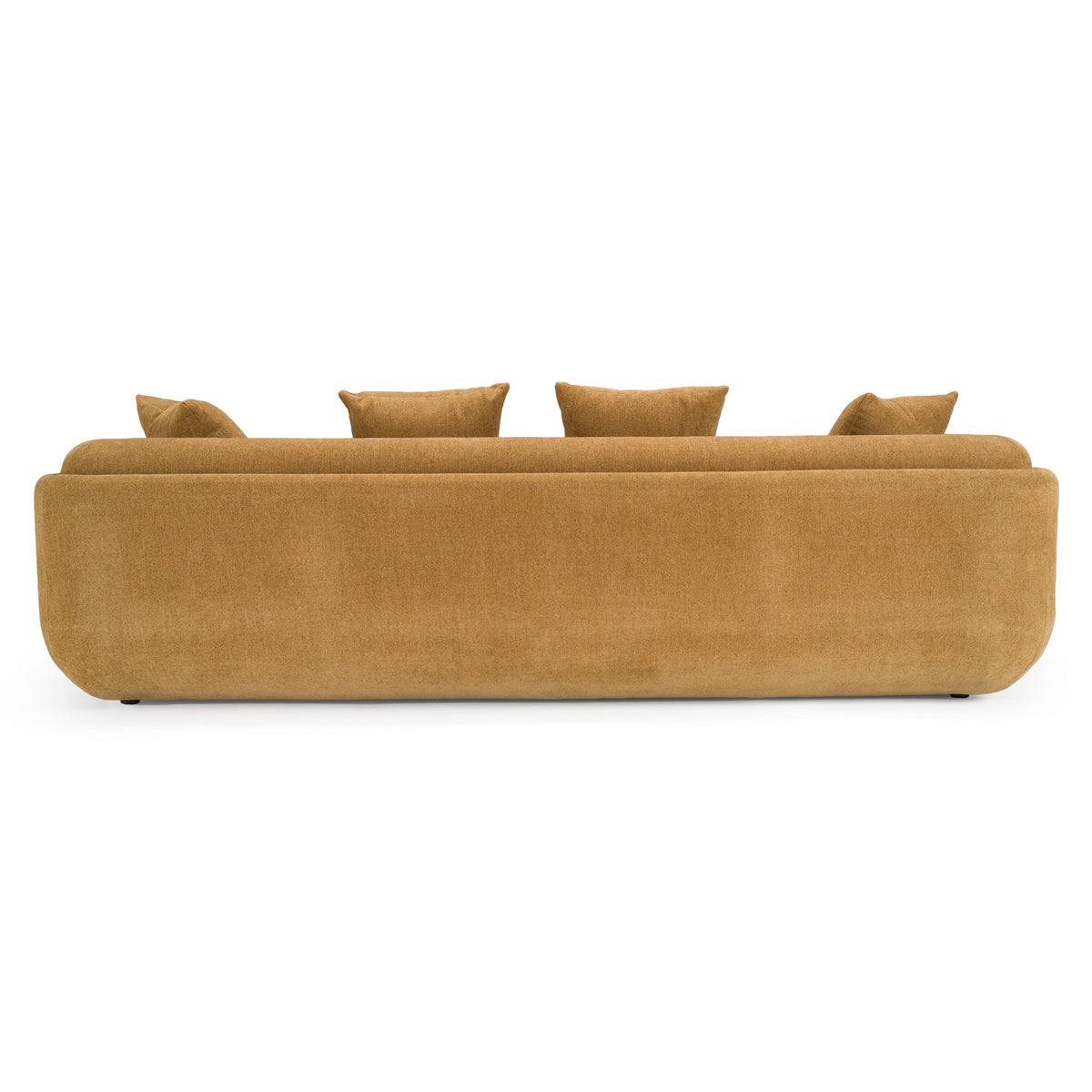 Tiene - Modern Orange Fabric 4-Seat Sofa by VIG Furniture - View 4