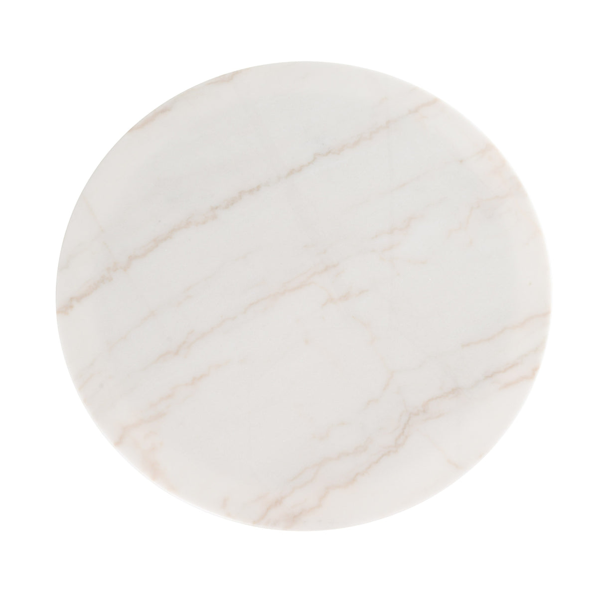 Tilly - Glam White Marble + Gold Round Dining Table by VIG Furniture - View 3