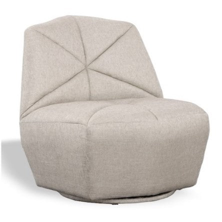 Tomlin - Contemporary Grey Woven Fabric Accent Chair by VIG Furniture - View 1