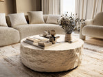 Quarry - Modern Off-White Round Coffee Table by VIG Furniture - View 5