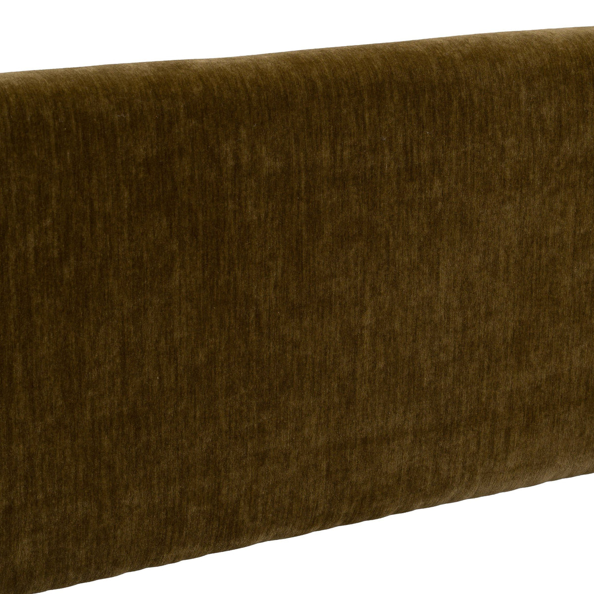 Queen Trieste - Modern Brown Fabric Bed