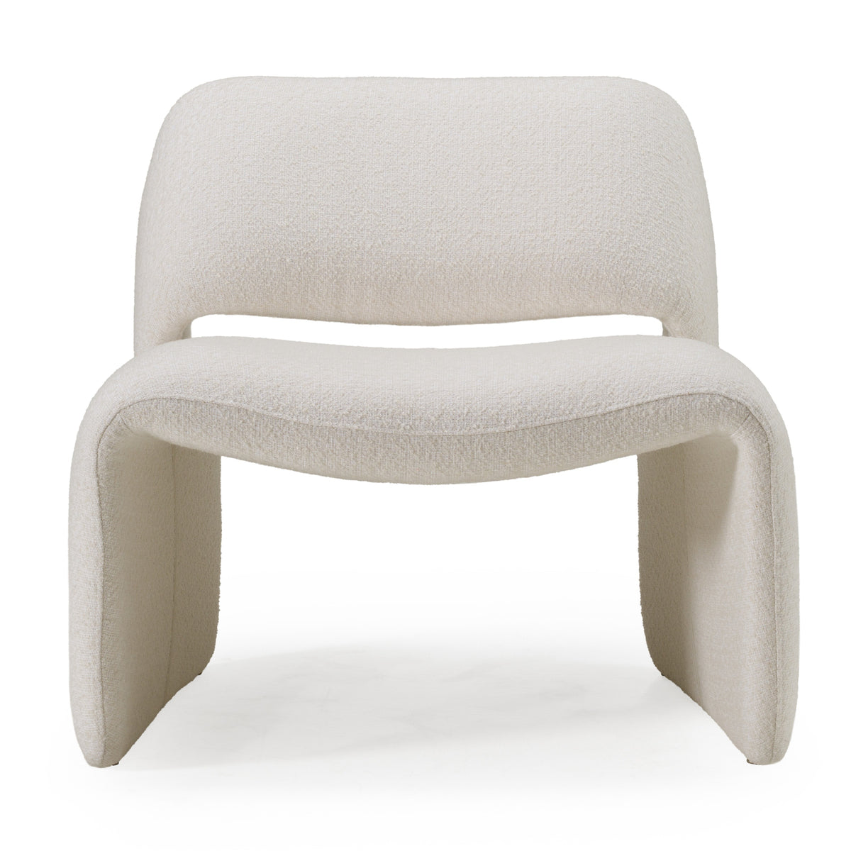 Tristan Modern Off White Fabric Accent Chair by VIG Furniture - View 3
