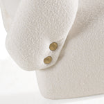 Tristan Modern Off White Fabric Accent Chair by VIG Furniture - View 6