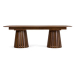 Truman - Mid-Century Modern Walnut Extendable Dining Table by VIG Furniture - View 1