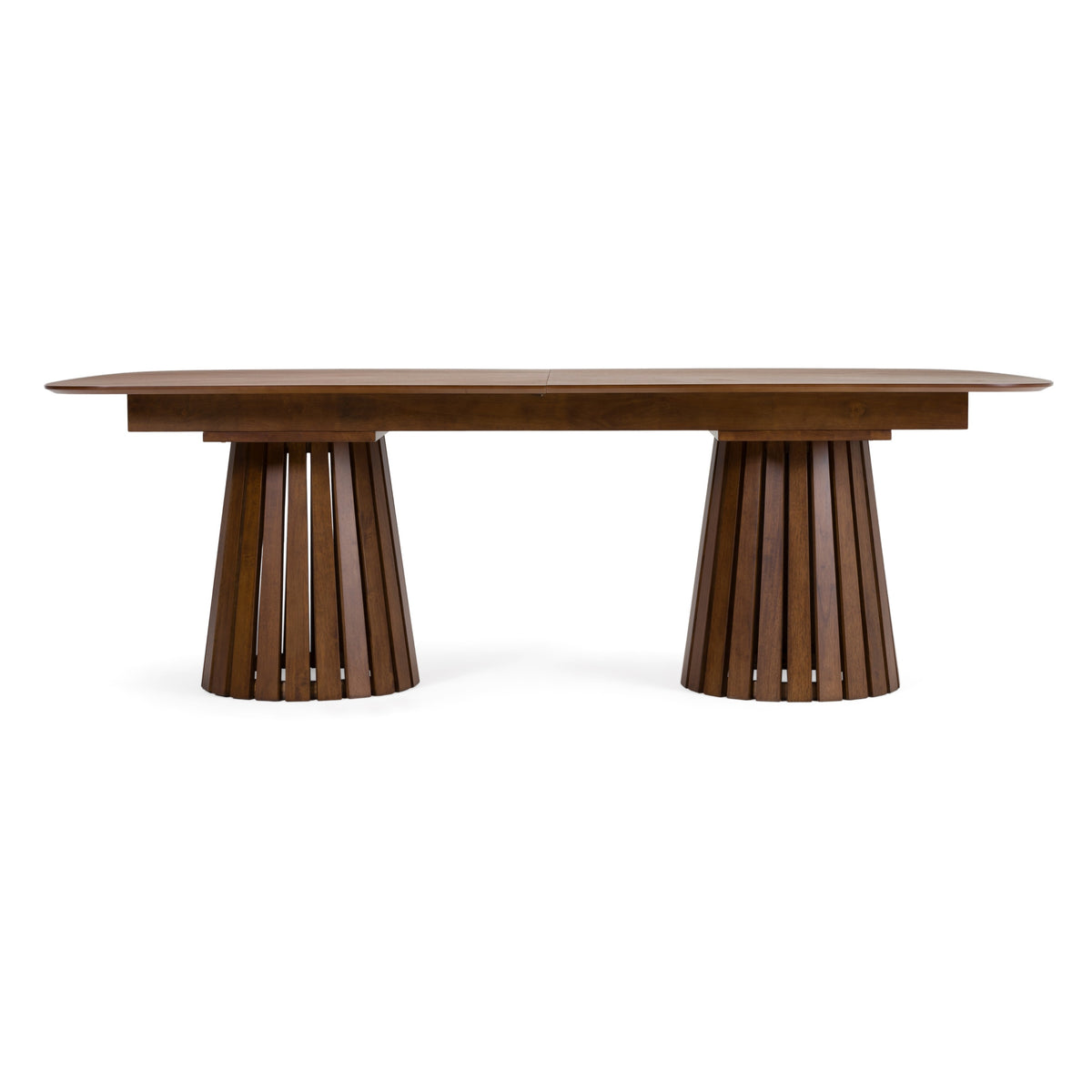 Truman - Mid-Century Modern Walnut Extendable Dining Table by VIG Furniture - View 1