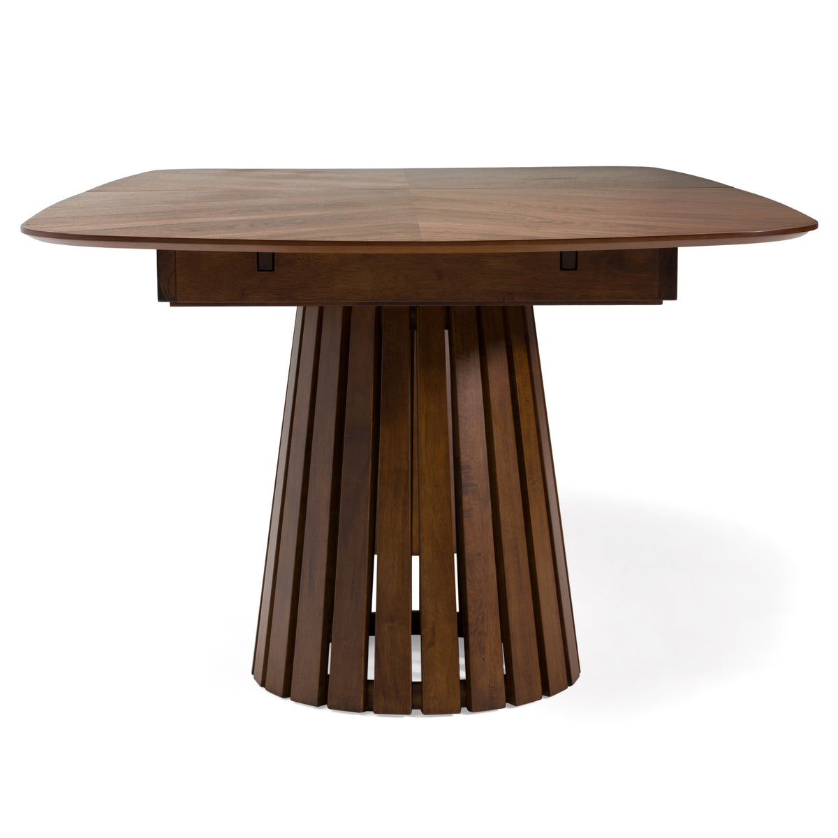Truman - Mid-Century Modern Walnut Extendable Dining Table by VIG Furniture - View 5
