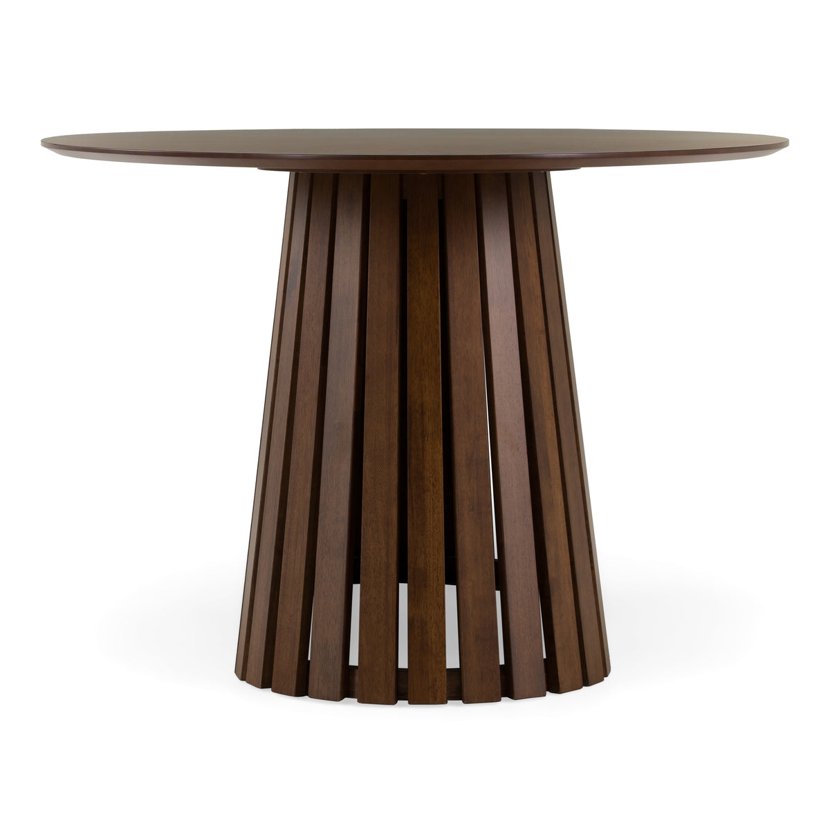 Truman - Mid-Century Modern Walnut Oval Dining Table by VIG Furniture - View 3