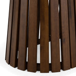 Truman - Mid-Century Modern Walnut Oval Dining Table by VIG Furniture - View 4