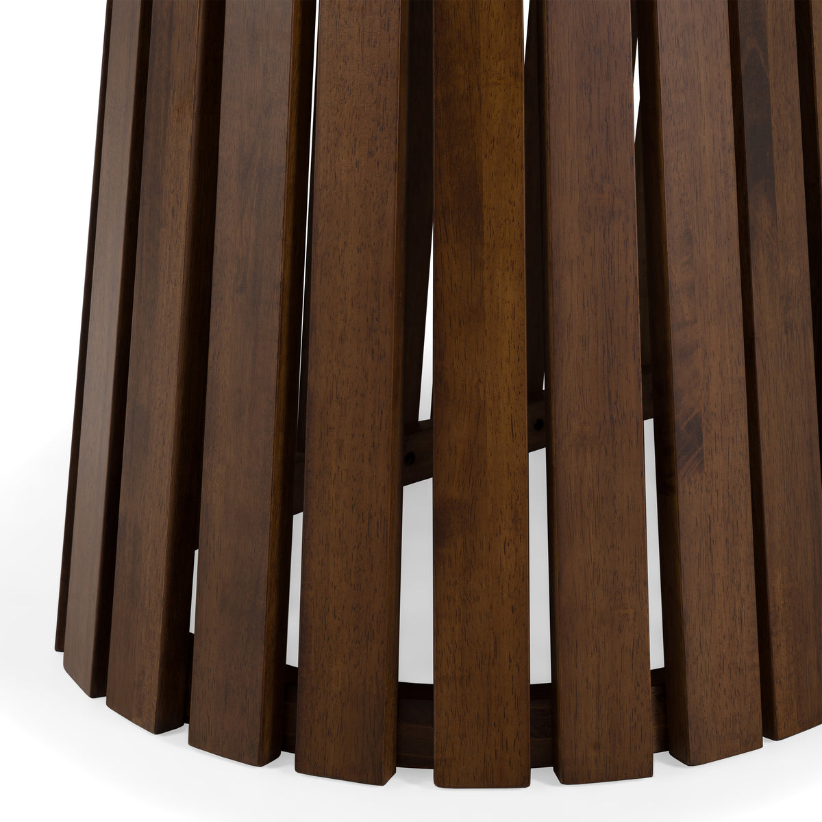 Truman - Mid-Century Modern Walnut Oval Dining Table by VIG Furniture - View 4