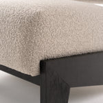 Tucker - Mid-Century Modern Light Grey Fabric + Black Walnut Accent Chair by VIG Furniture - View 5