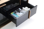 Cartier Modern Black & Rosegold TV Stand by VIG Furniture - View 3