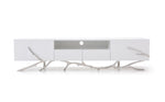 Legend 79"-Wide Modern White TV Stand by VIG Furniture - View 5