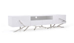 Legend 79"-Wide Modern White TV Stand by VIG Furniture - View 2
