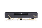 Legend Modern Black & Gold 79" TV Stand by VIG Furniture - View 3