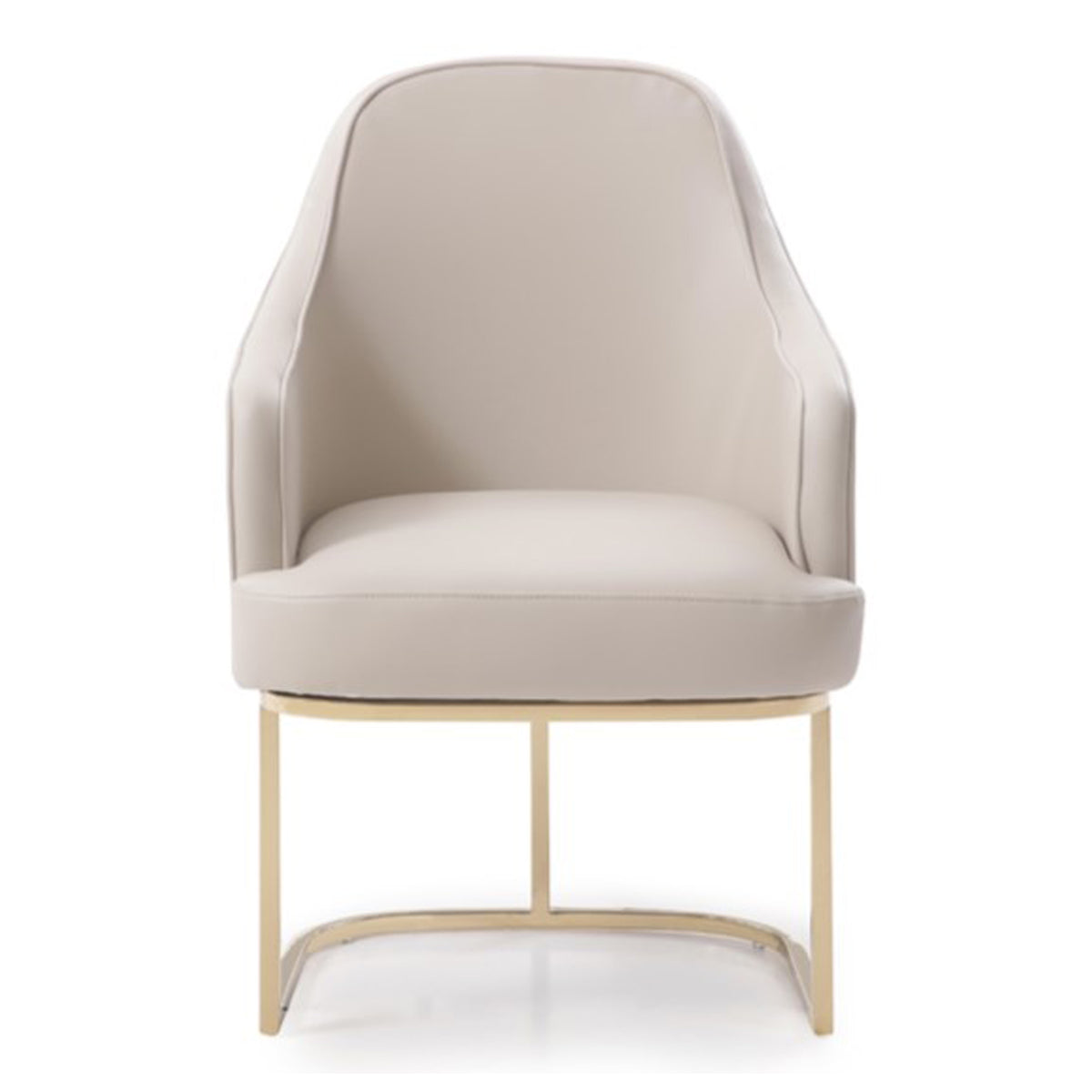 Tyler - Modern Grey + Gold Dining Chair by VIG Furniture - View 10