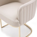 Tyler - Modern Grey + Gold Dining Chair by VIG Furniture - View 12