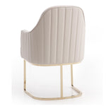 Tyler - Modern Grey + Gold Dining Chair by VIG Furniture - View 11