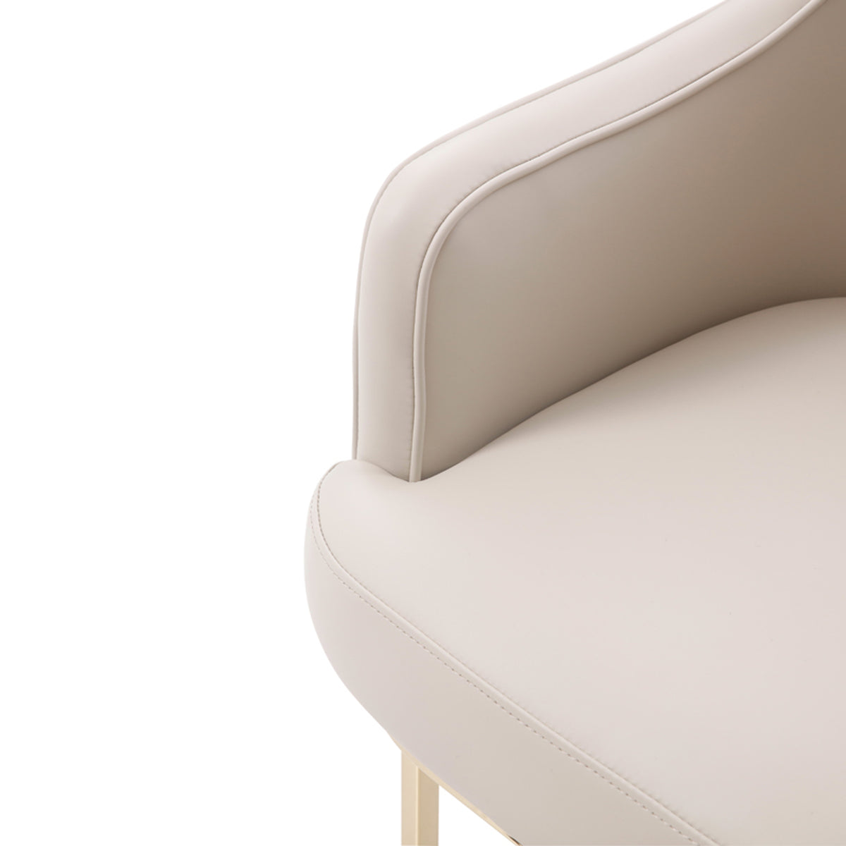 Tyler - Modern Grey + Gold Dining Chair by VIG Furniture - View 13