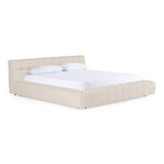 Tyree - Modern Tufted Off-White Fabric Bed by VIG Furniture - View 7