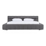 Tyree - Modern Tufted Grey Fabric Bed by VIG Furniture - View 1