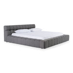 Eastern King Tyree - Modern Tufted Grey Fabric Bed by VIG Furniture - View 2