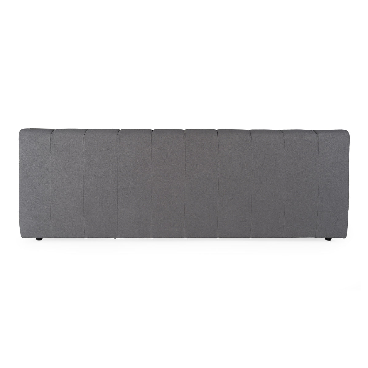 Eastern King Tyree - Modern Tufted Grey Fabric Bed by VIG Furniture - View 3