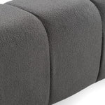 Eastern King Tyree - Modern Tufted Grey Fabric Bed by VIG Furniture - View 5