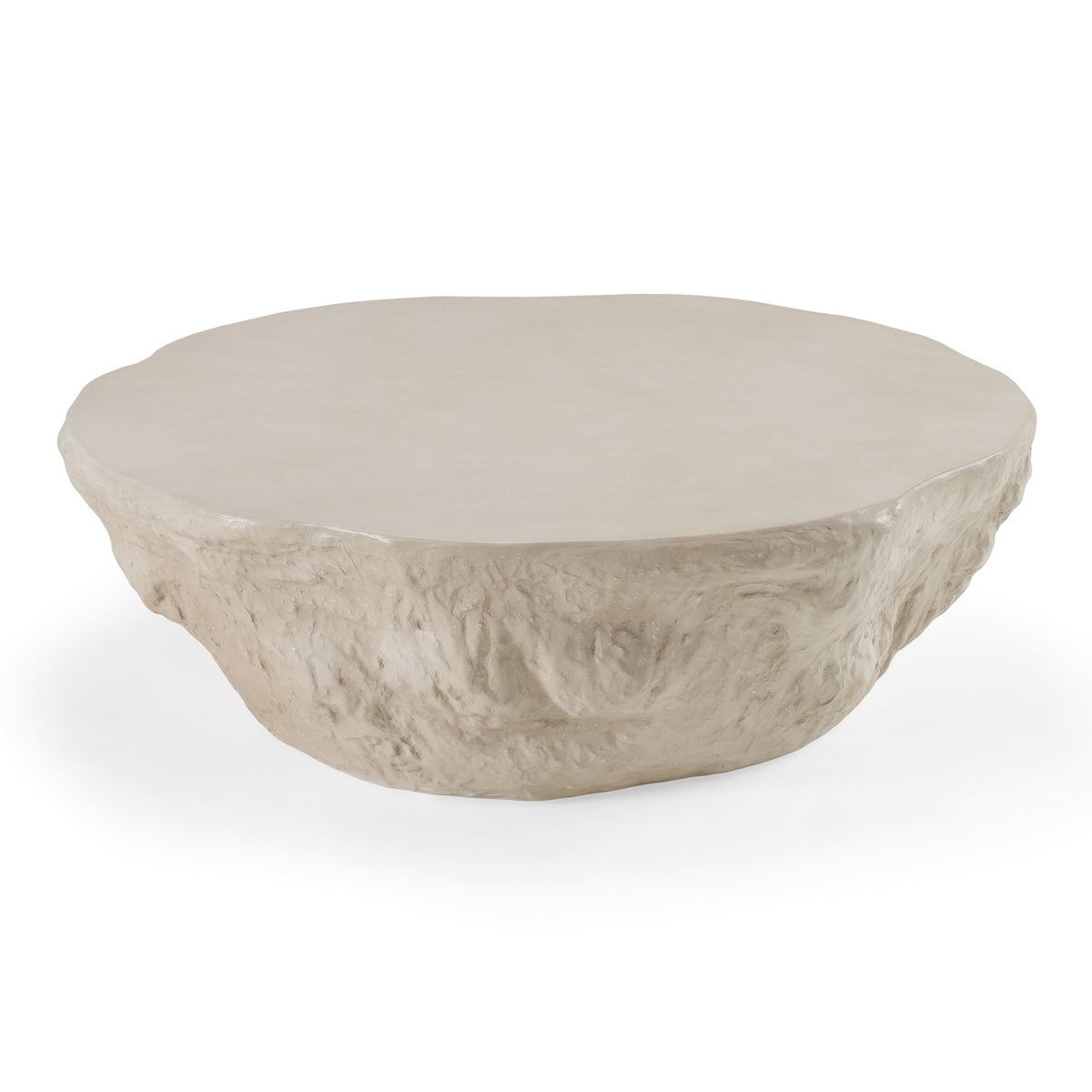 Tyrel - Modern Beige Concrete Coffee Table by VIG Furniture - View 2