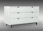 Valencia Contemporary White Dresser by VIG Furniture - View 2
