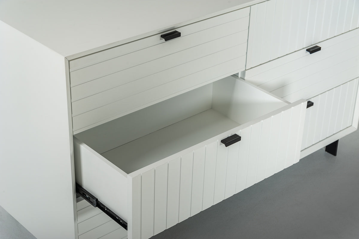 Valencia Contemporary White Dresser by VIG Furniture - View 3