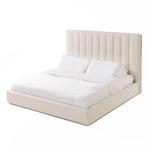Valhalla - Contemporary White Fabric Bed by VIG Furniture - View 2
