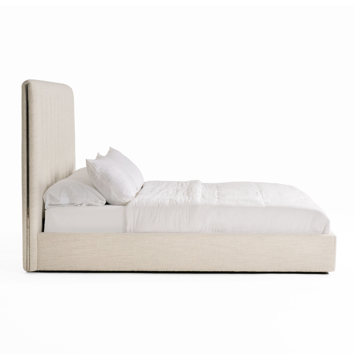 Valhalla - Contemporary White Fabric Bed by VIG Furniture - View 7