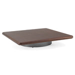 Valley - Modern Walnut + Titanium Low Coffee Table by VIG Furniture - View 2
