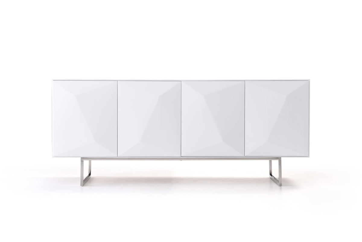 Vanguard Modern White Buffet by VIG Furniture - View 1