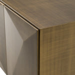 Vanguard - Modern Antique Brass Buffet by VIG Furniture - View 8