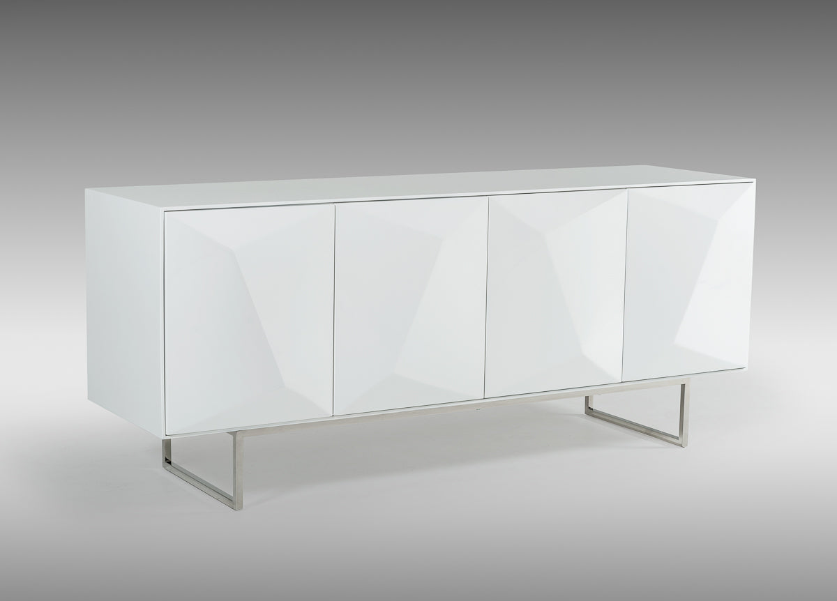 Vanguard Modern White Buffet by VIG Furniture - View 8